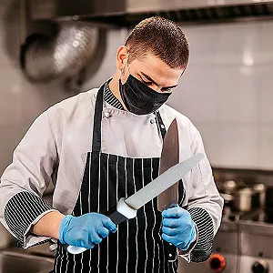 Точило для садових ножиць та ножів двостороннє нековзне ергономічне synthetic.ua - Фото 1