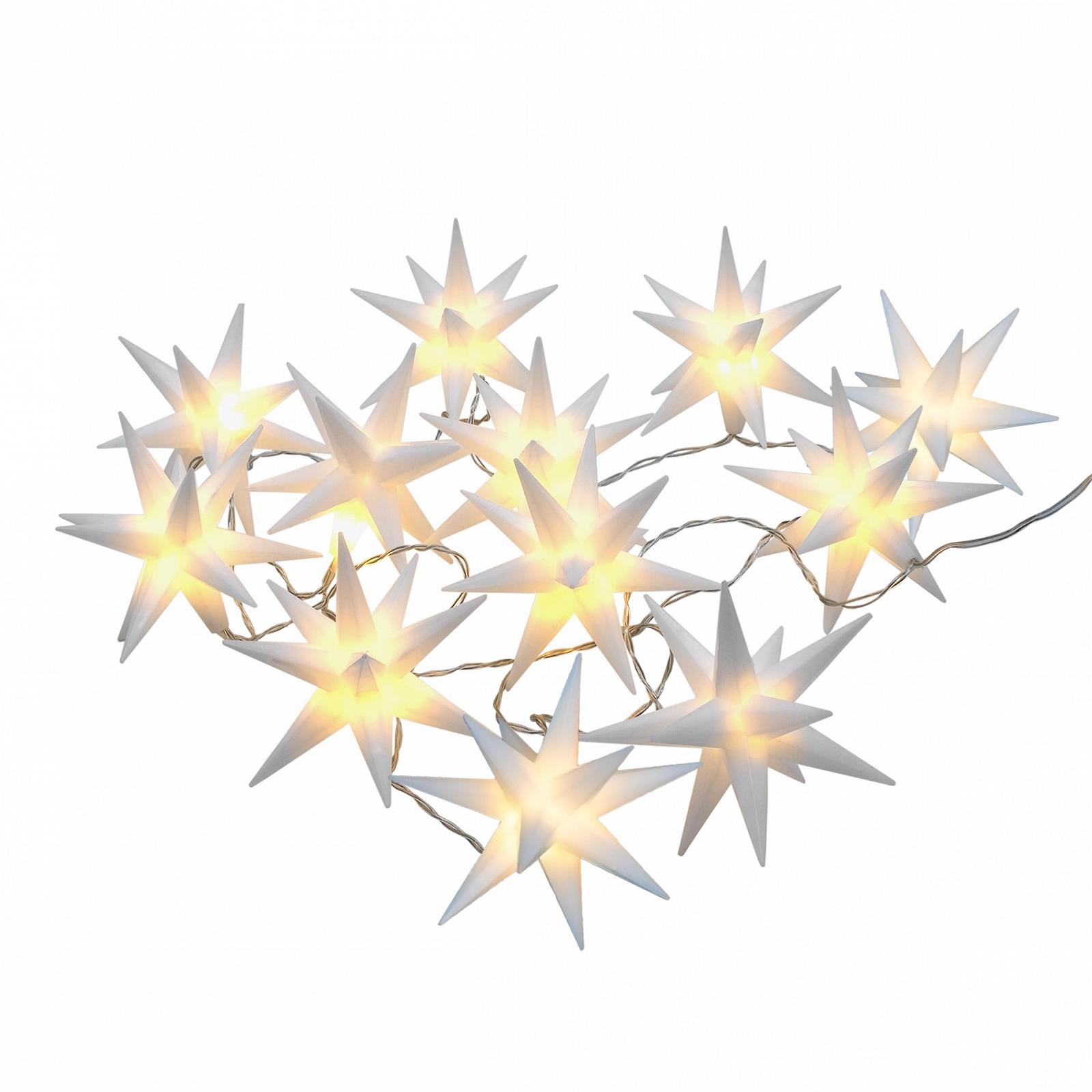 Гірлянда 3D Star 570 см, біла, фото №1