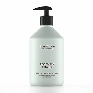 Бальзам для рук и тела Jean & Len Heavenly Rosemary & Ginger с органическим аргановым маслом и маслом ши, 500 мл - Фото 1