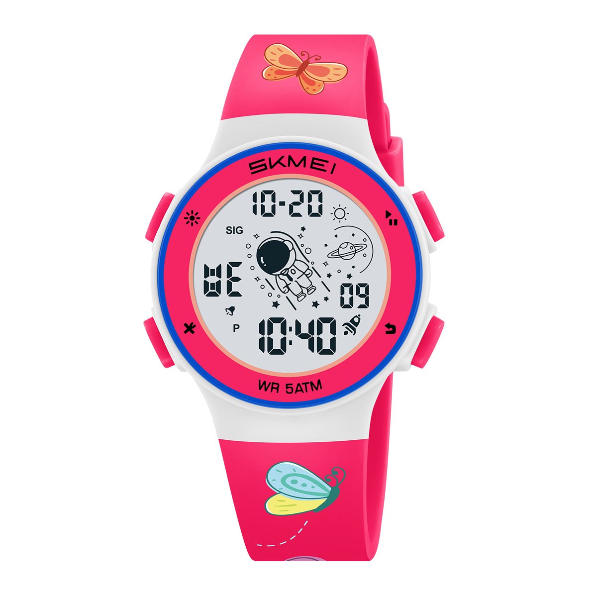 Годинник Skmei 2267PKBT Batterfly Rouse-Red, фото №1