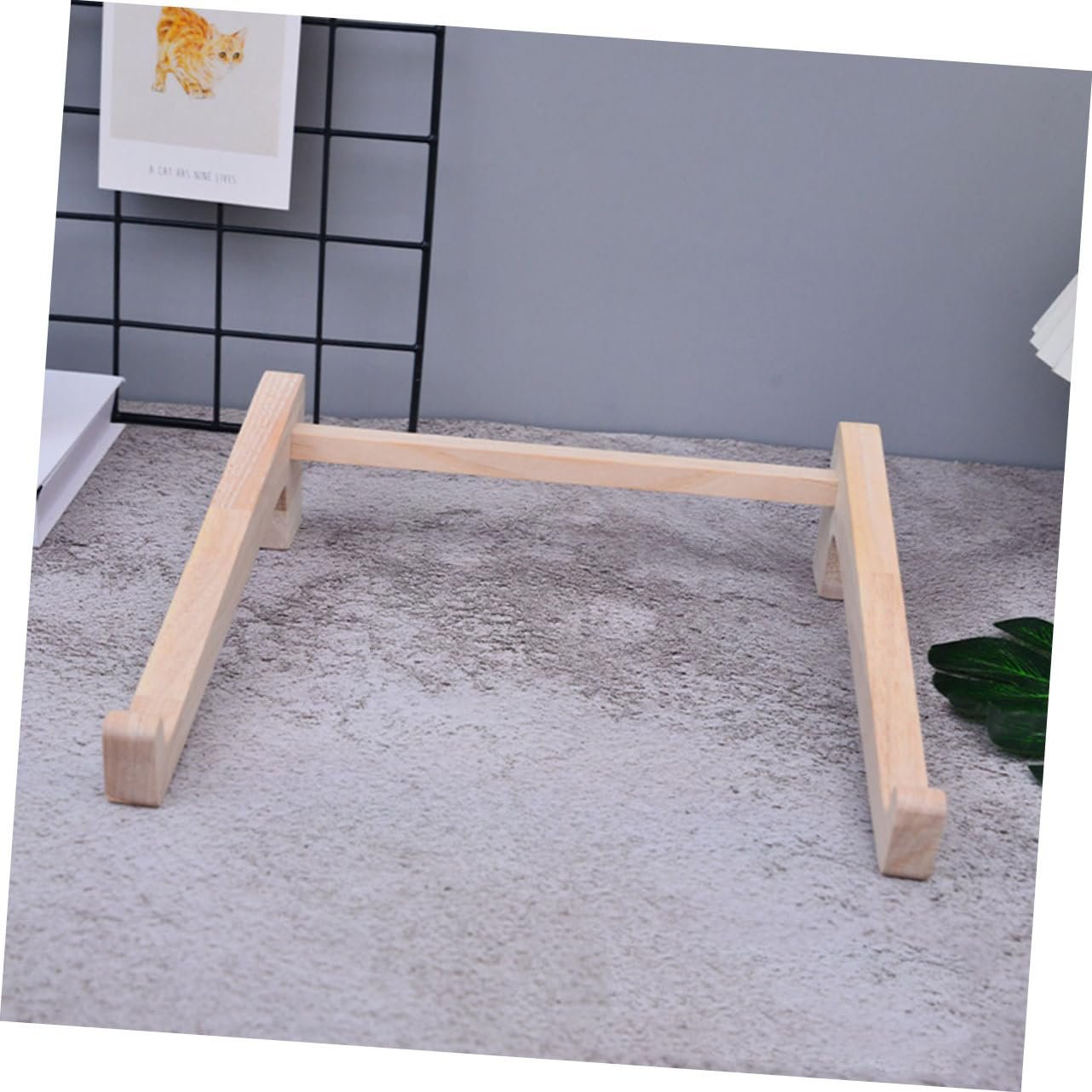 Подставка для ноутбука деревянная NUOBESTY с накладками для стола для дома и офиса, фото №8