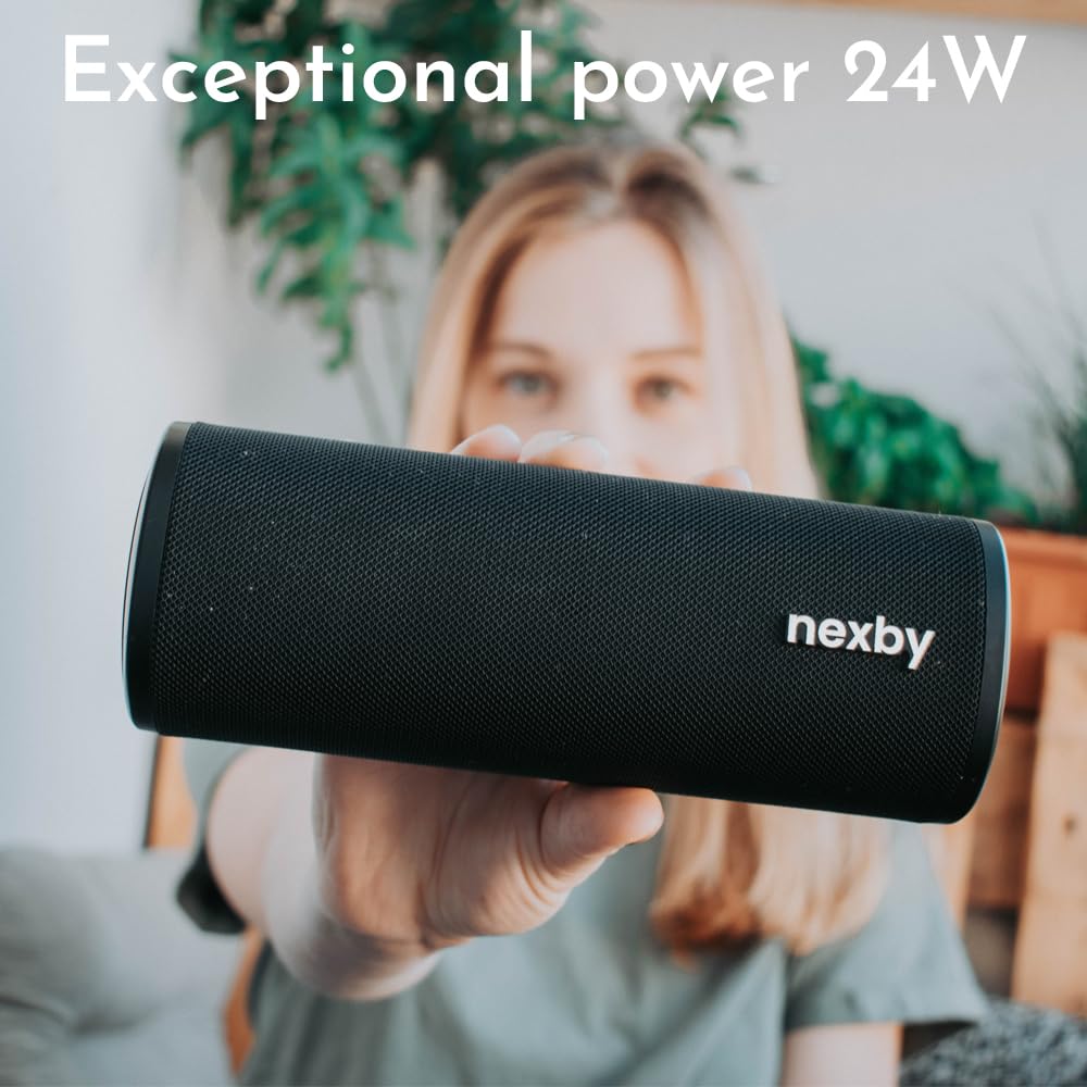 Портативна колонка Nexby Wawe 24 Вт Bluetooth 5.3 IPX7 Водонепроникний, фото №3