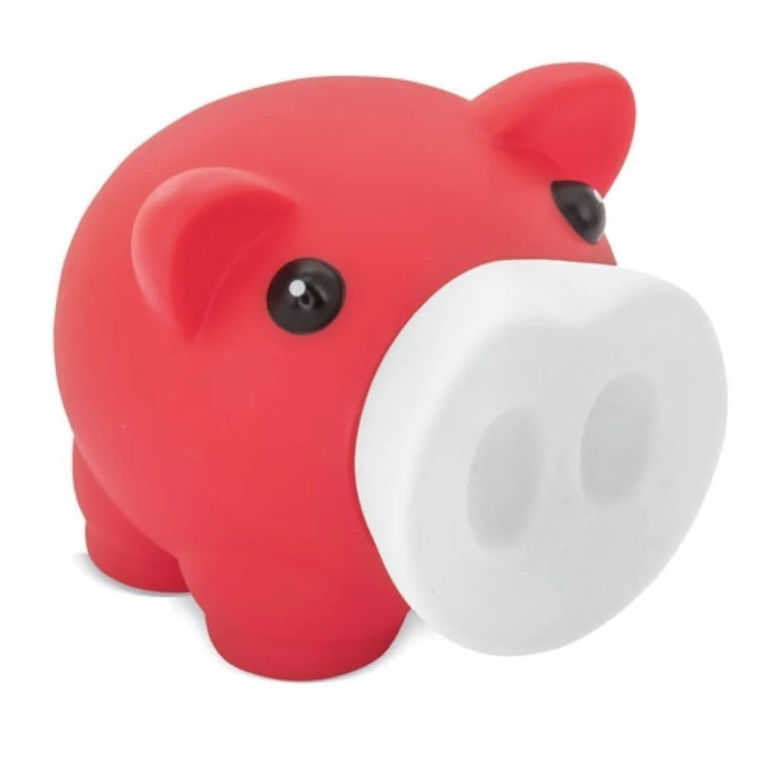 Копилка с мягким резиновым корпусом Красно-белая, фото №1