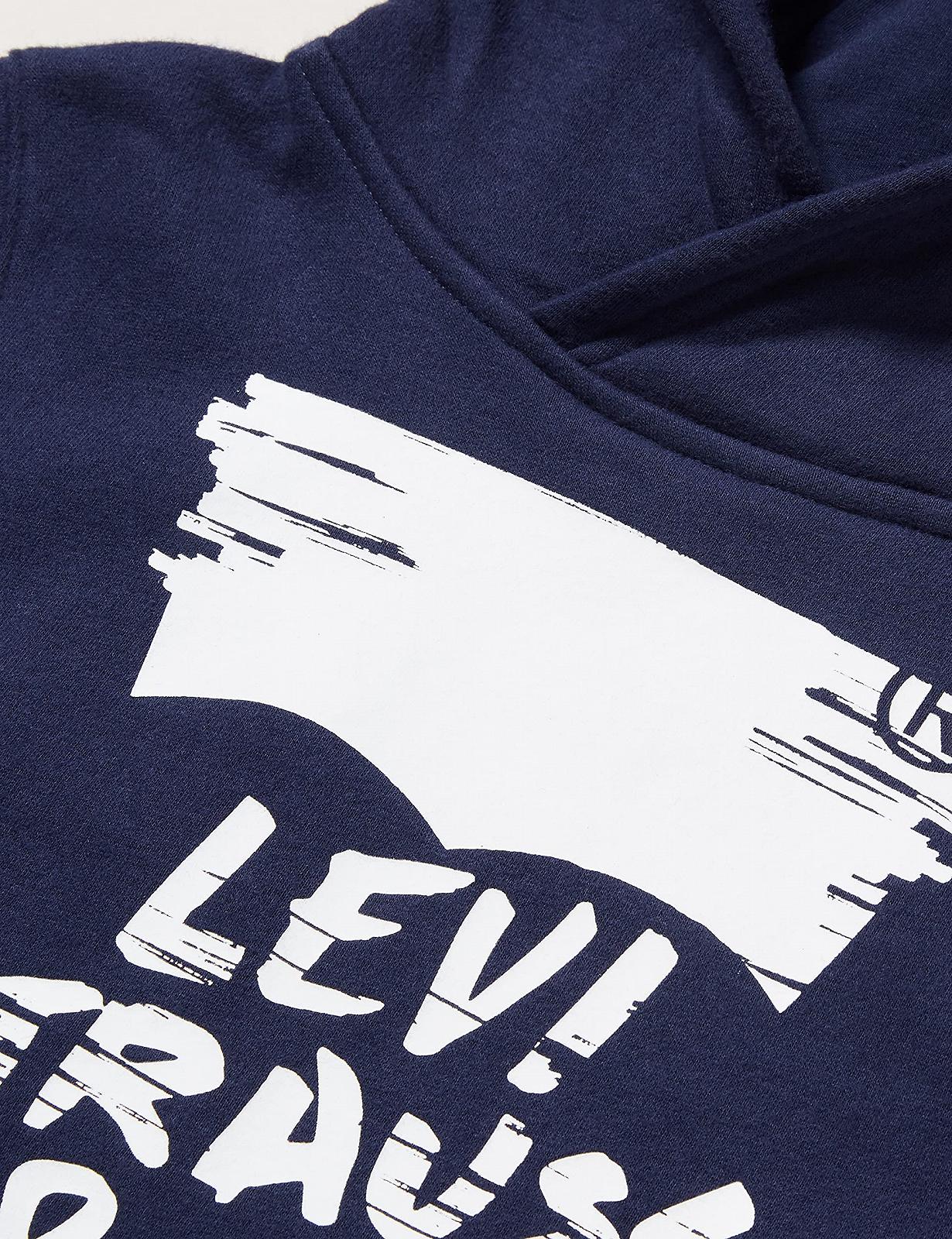 Худи Levi's Детский Sketched Logo Pullover EG571, Черный, 14 лет, фото №3