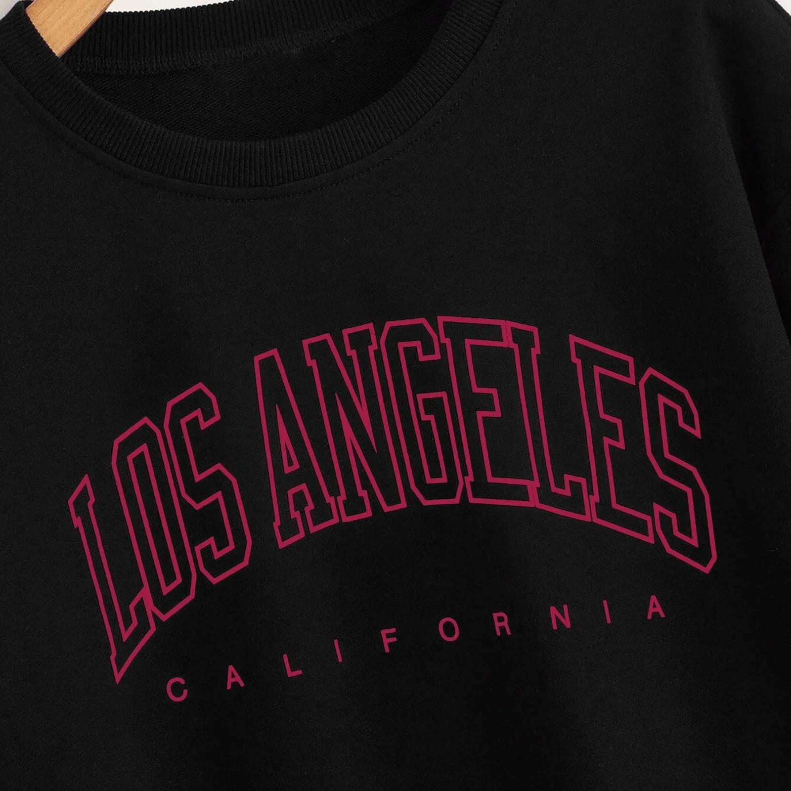 Женский свитшот Los Angeles California, круглый вырез, винтажный худи, повседневный, колледж, аниме, одежда, с буквой, однотонный, Y2K Backwoods, с мультяшным рисунком, фото №5