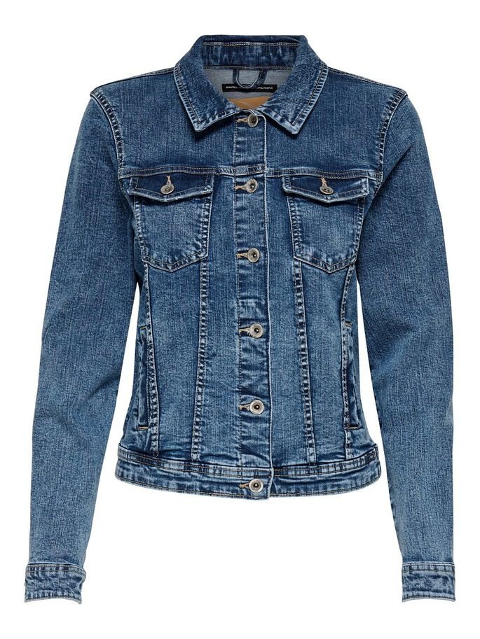 Куртка джинсовая ONLY ONLTIA LIFE DNM JACKET BB MB BEX02 NOOS XS Tемно-синий цвет, фото №1