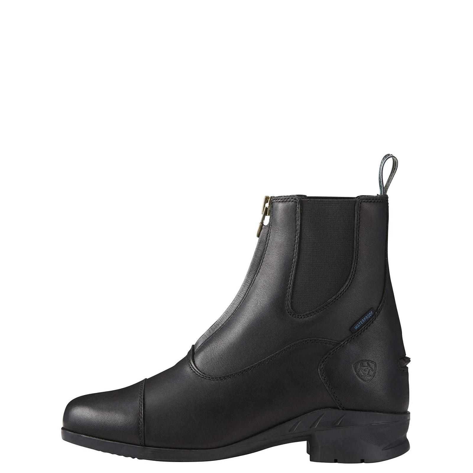Черевики ARIAT Heritage IV Zip H2O Жіночі Короткі на блискавці Чорні, фото №2