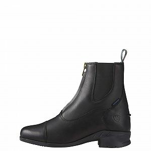 Черевики ARIAT Heritage IV Zip H2O Жіночі Короткі на блискавці Чорні synthetic.ua - Фото 1