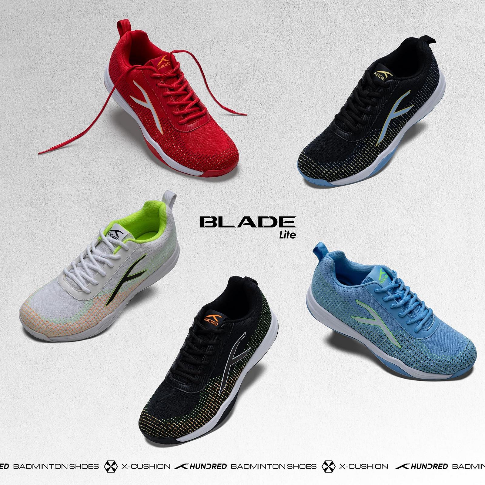 Кросівки для бадмінтону HUNDRED Blade Lite Unisex (підходять для чоловіків та жінок), фото №8