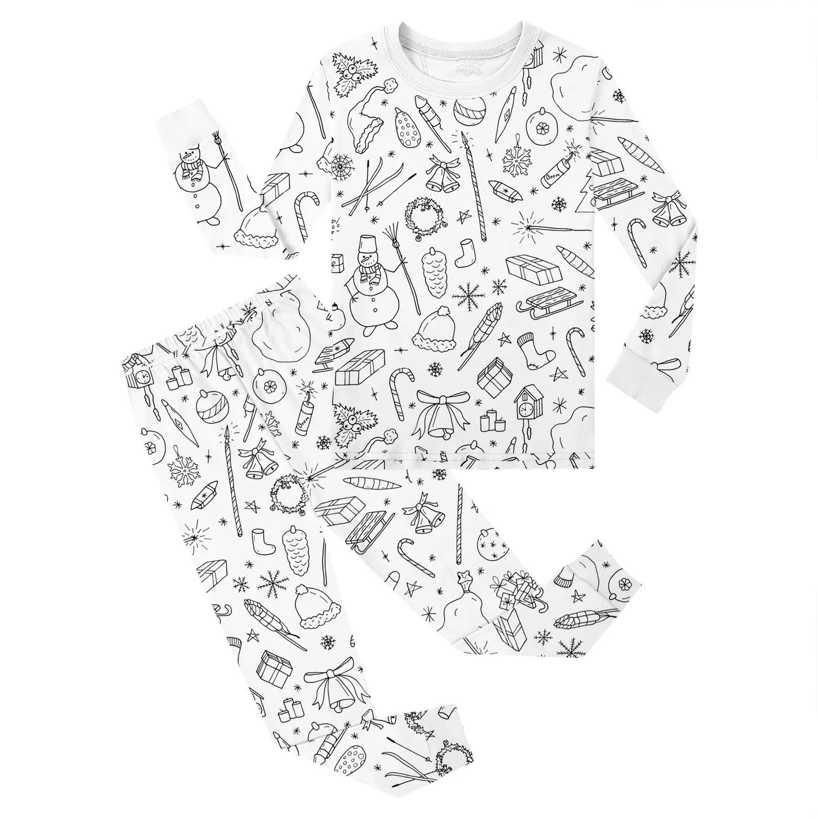 Піжама для хлопчиків DIY розмальовка, фото №2