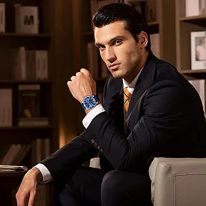 Механические Мужские Часы Автоматические Аналоговые 100 м Водонепроницаемые Мужские Дайвер Сапфировое Стекло Ремешок из Нержавеющей Стали Календарь Металлический Браслет synthetic.ua - Фото 1