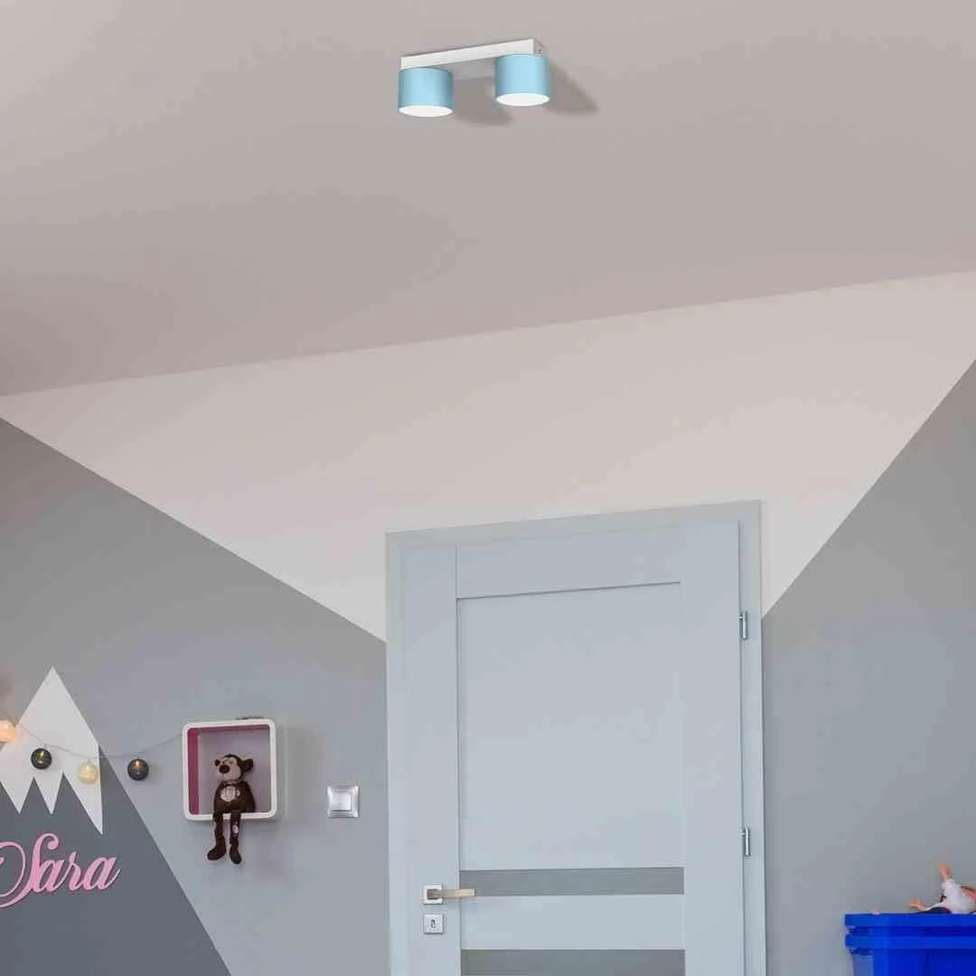 Світильник Eko-Light Milagro DIXIE 2xGX53 Блакитний/білий, фото №3