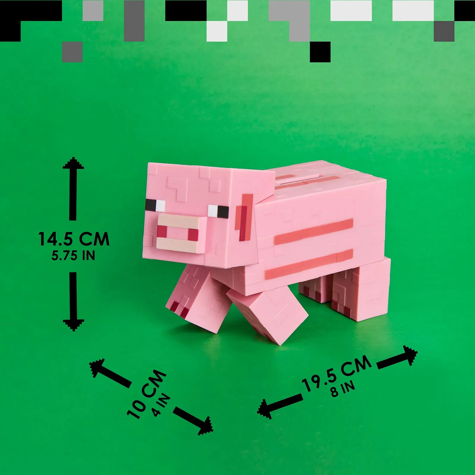 Скарбничка Minecraft Pig Pink, фото №2