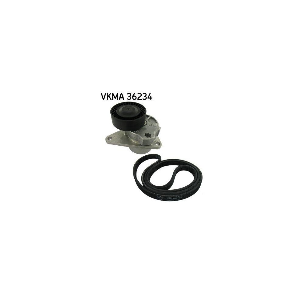 Комплект поліклинового ременя SKF VKMA 36234 для VOLVO, VOLVO ASIA, фото №1