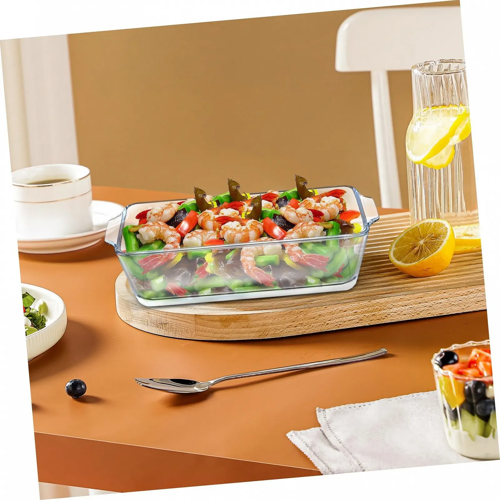 Форма для запекания VALICLUD термостойкое стекло для хлеба и тортов, фото №6 Форма для запекания VALICLUD термостойкое стекло для хлеба и тортов, фото №6