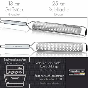 Терка The Original Stainless Steel, набор 2 шт. synthetic.ua - Фото 1