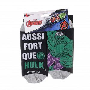 Шкарпетки Avengers HULK Чорний, Зелений 43-46 synthetic.ua - Фото 1