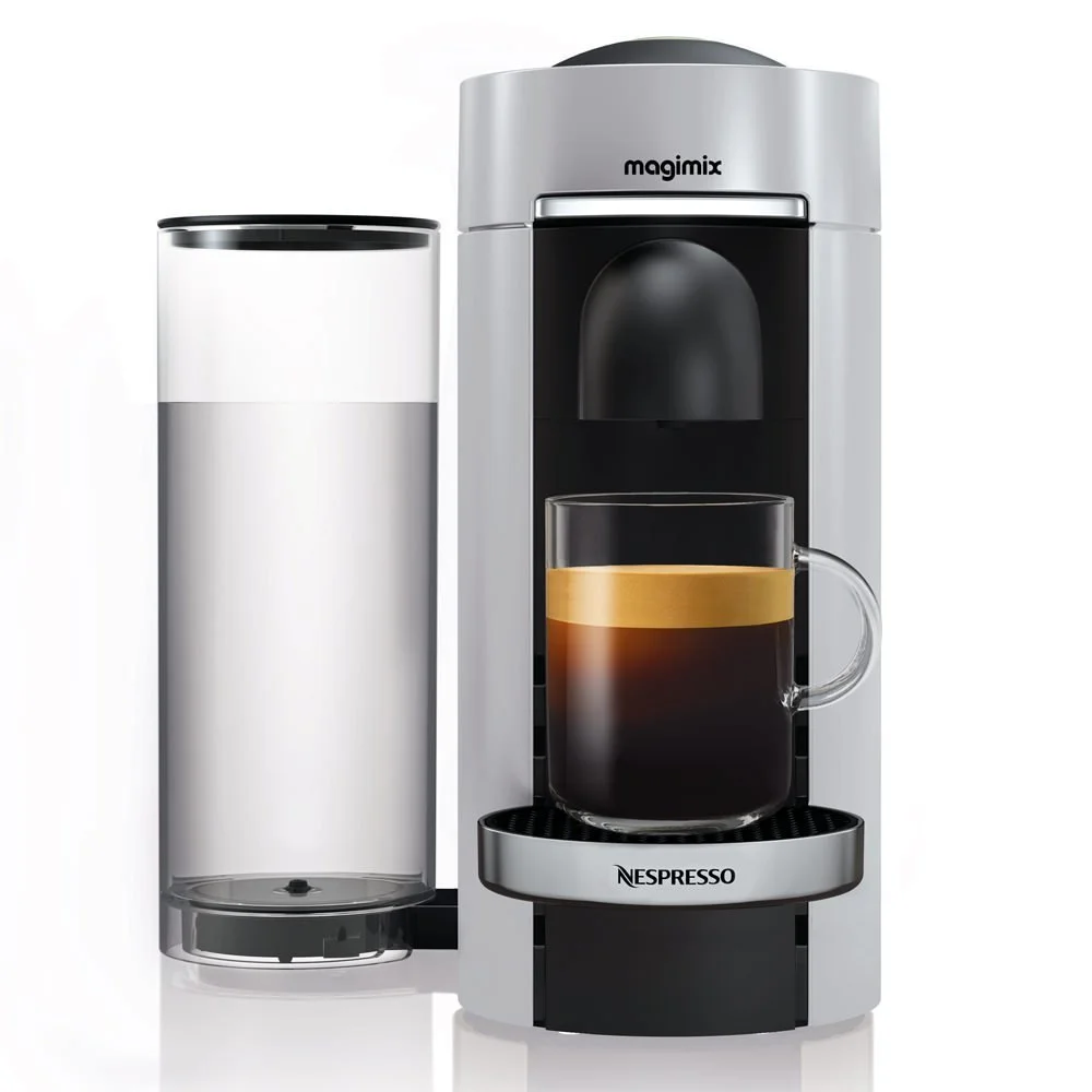 Капсульная кофеварка Magimix Nespresso Vertuo Plus Argent, фото №1