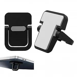 Комплект из 2 Подставок для ноутбука - Усилитель для ноутбука, Подставка для регулировки угла наклона ноутбука, Складная подставка для ноутбука, Невидимая подставка для ноутбука, Портативная охлаждающая подставка, Подставка для ноутбука - Фото 1