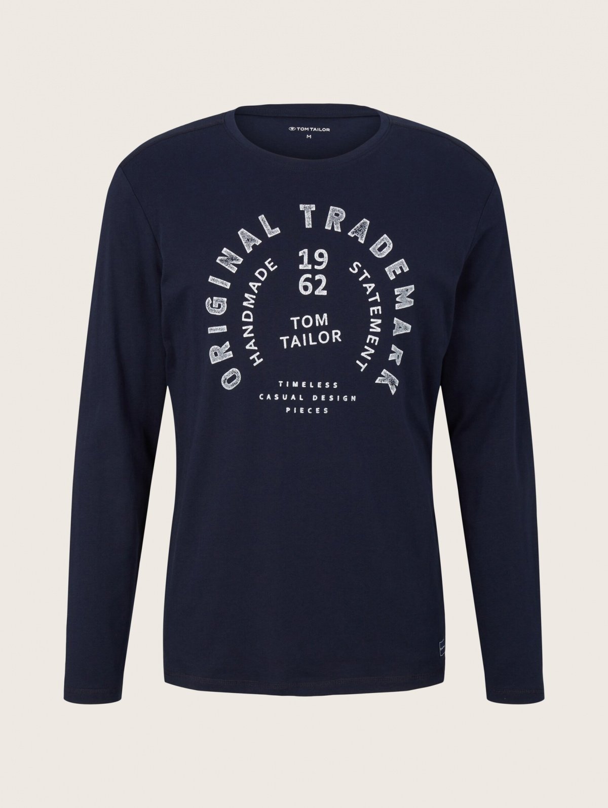 Футболка з довгим рукавом 1034513-10668 Tom Tailor Темно-синій XL, фото №4