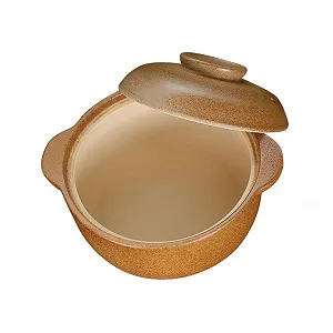 Кастрюля-жаровня VICASKY керамическая антипригарная термостойкая компактная - Фото 1