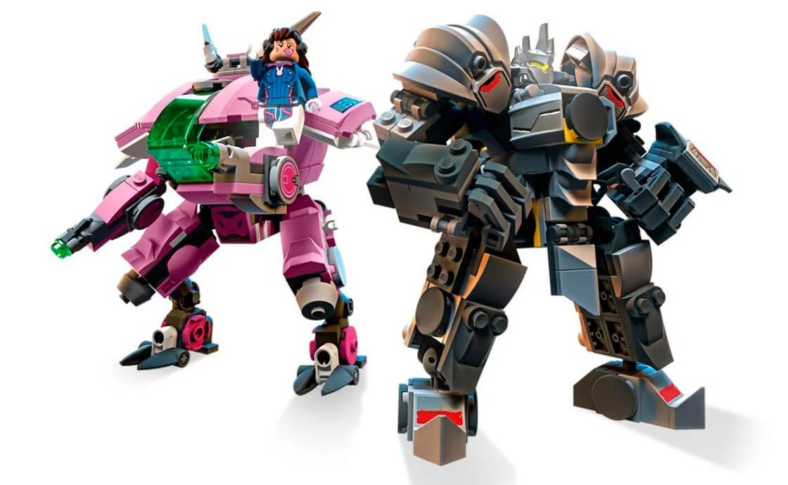 Конструктор Лего LEGO Overwatch D.Va і Рейнгардт (75973), фото №2