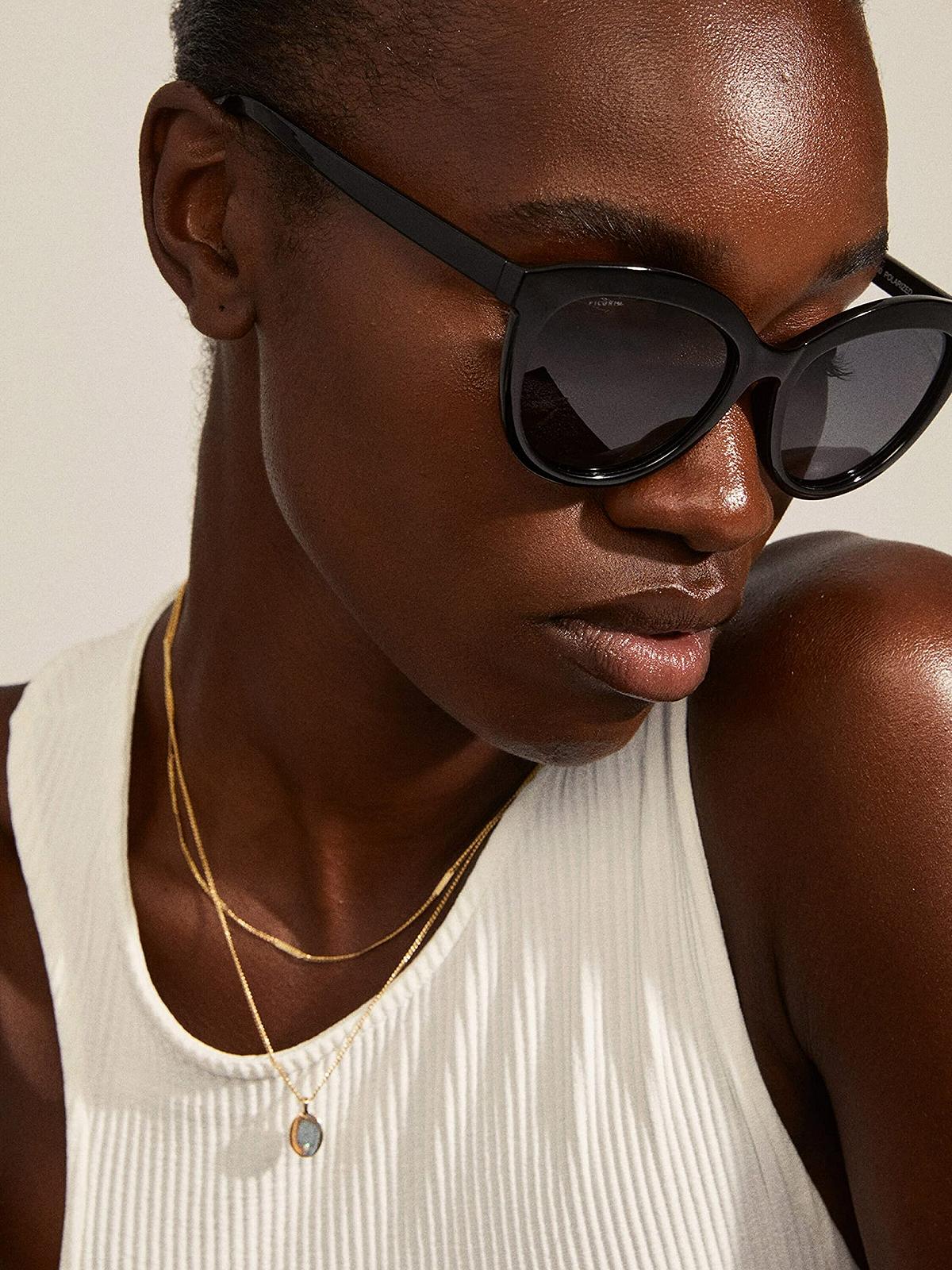 Сонцезахисні окуляри Котяче око PILGRIM Marlene Перероблені, Поляризовані Жіночі UV400, фото №4