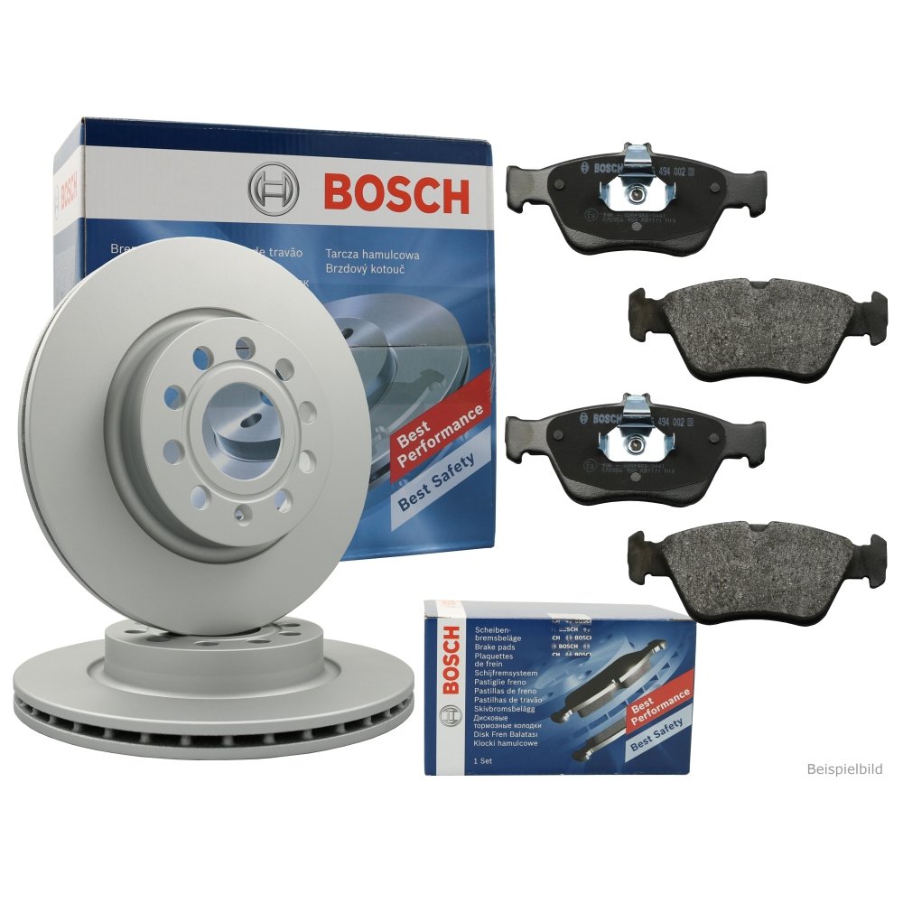 Тормозной диск Bosch 0 986 479 A58 для Mercedes-Benz, передний мост, фото №1