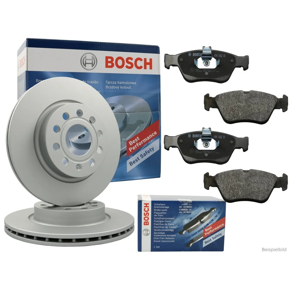 Гальмівний диск Bosch 0 986 479 A58 для Mercedes-Benz, передня вісь, фото №1