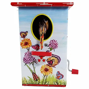 Жерстяна скарбничка Freak Scene Woodpecker Bird Модель 02 synthetic.ua - Фото 1