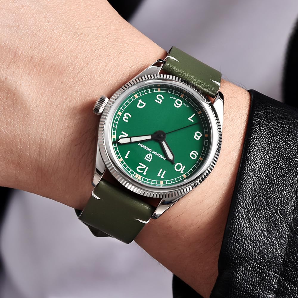 Годинник Pagani Design PD-1765 Чоловічий Кварцовий Японський VH31 316L Нержавіюча сталь 100M Сапфірове скло Шкіряний Люмінесцентний Водонепроникний, фото №3 Годинник Pagani Design PD-1765 Чоловічий Кварцовий Японський VH31 316L Нержавіюча сталь 100M Сапфірове скло Шкіряний Люмінесцентний Водонепроникний, фото №3