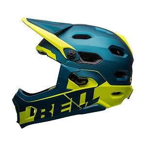 Шолом Bell Super DH Mips Matte/Gloss Blue/Hi-Viz, S, 52-56 см synthetic.ua - Фото 1
