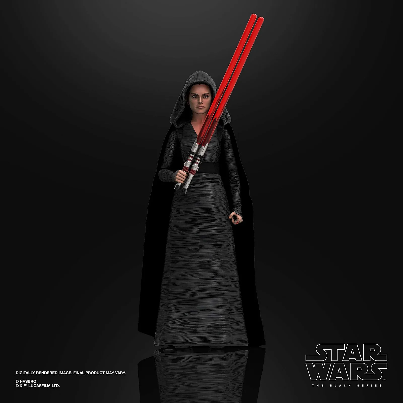 Игровая фигурка Star Wars The Black Series The Rise of Skywalker Rey Dark Side Vision 15.2 см, фото №2