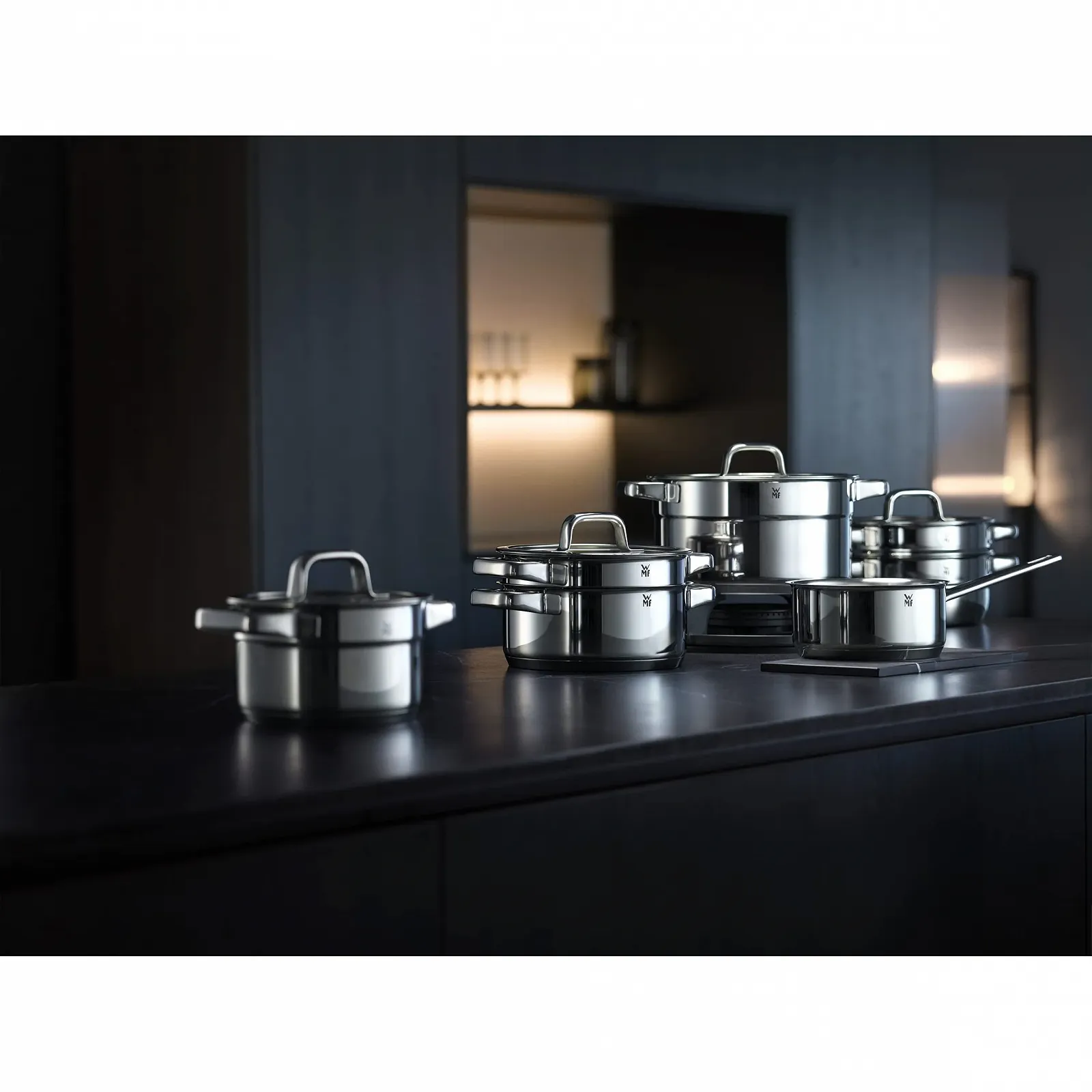 Миска для водяної бані WMF Compact Cuisine з нержавіючої сталі Cromargan 24 см, фото №2