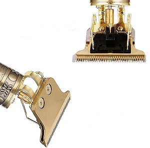 Машинка для стрижки аккумуляторная Shuke SK-8017 Золотая - Фото 1