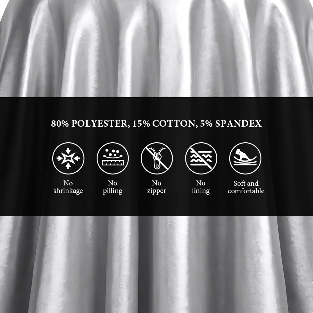 Спідниця Aomig Плісирована Металік Сріблястий, фото №6