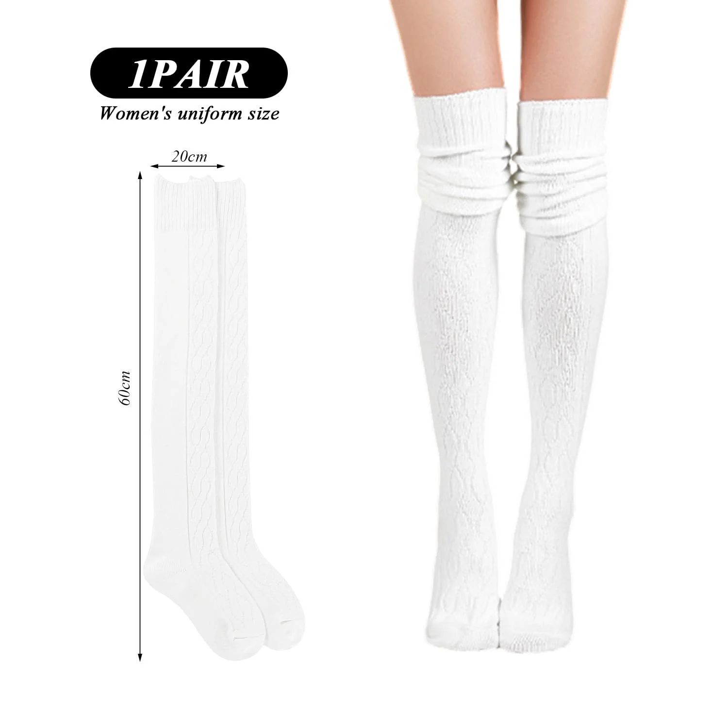 Жіночі шкарпетки до коліна, фото №2