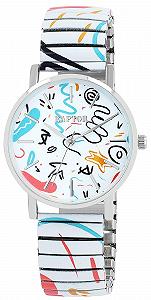 Купить Женские часы Аналоговые Кварцевые Raptor Colourful Edition RA10205 Белый/разноцветный - Фото 1 Женские часы Аналоговые Кварцевые Raptor Colourful Edition RA10205 Белый/разноцветный - Фото 1