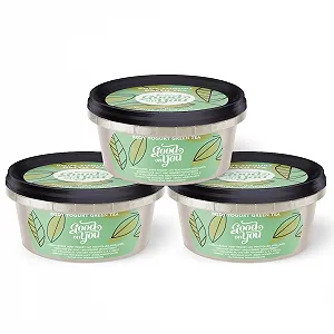 Йогурт для тела Green Tea Успокаивающий лосьон для сухой кожи Витамины A, B, E & D - Фото 1