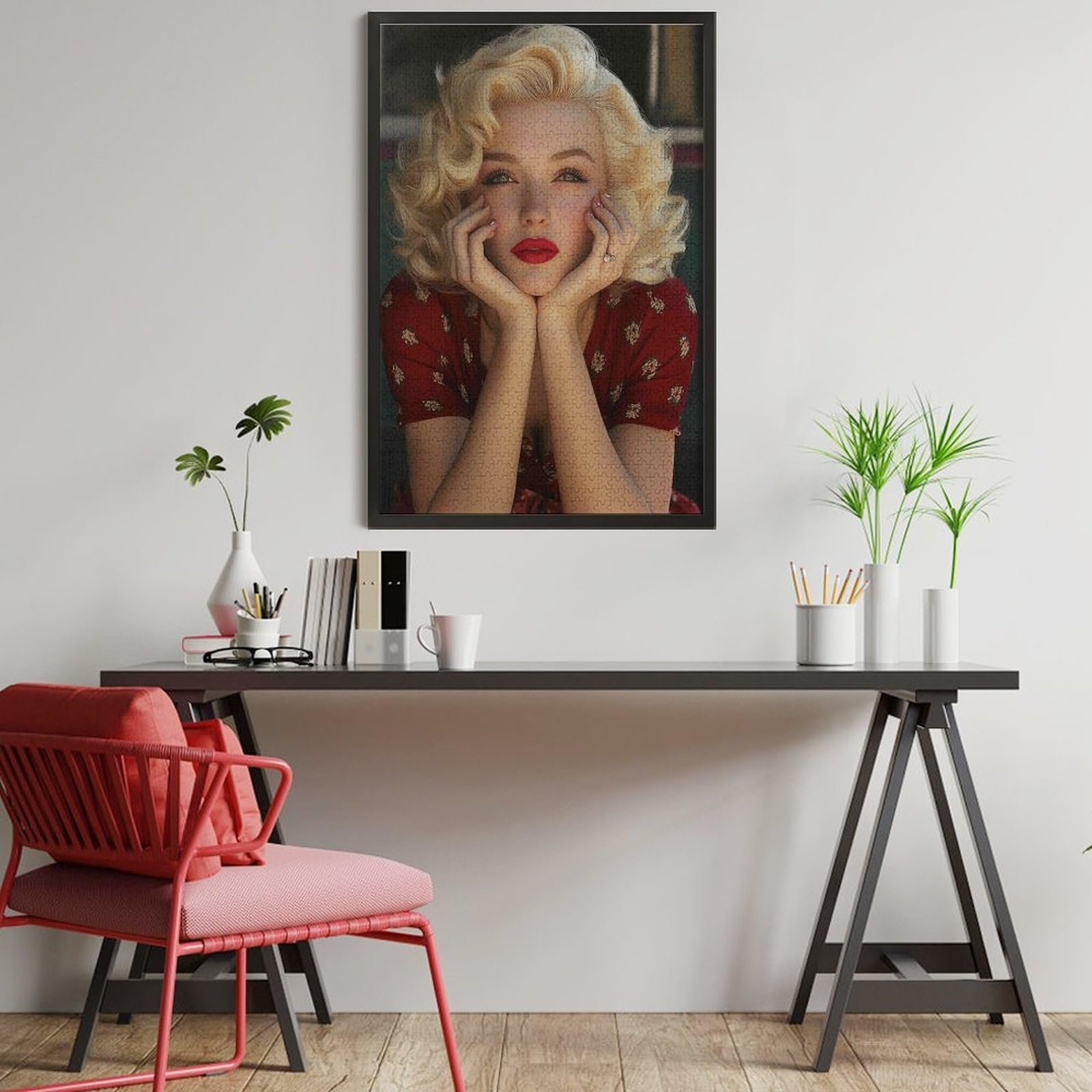 Пазл Marilyn Monroe 1000 элементов Картонный 50 x 70 см, фото №4 Пазл Marilyn Monroe 1000 элементов Картонный 50 x 70 см, фото №4