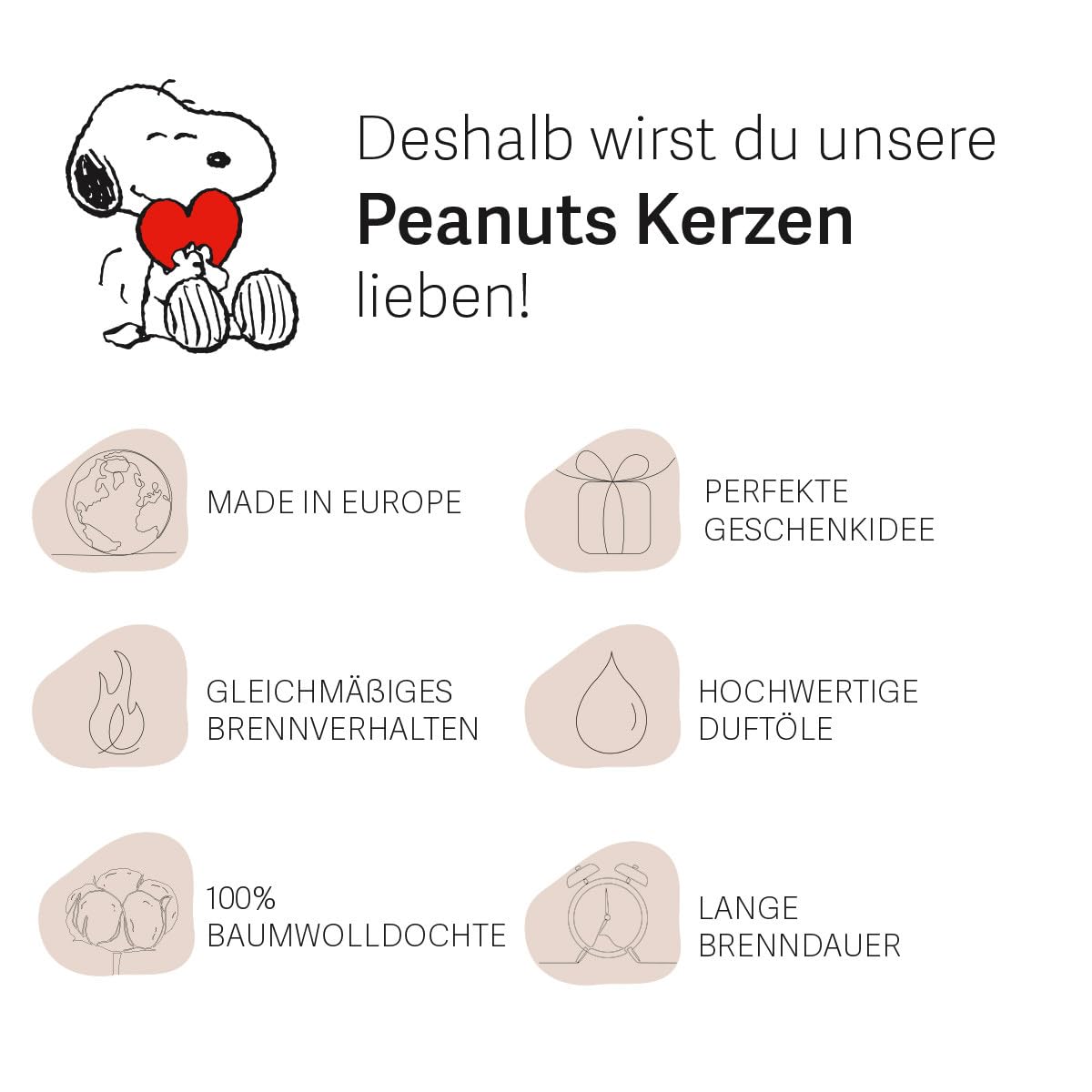 Ароматична свічка Beagle Mountain Peanuts в склі Вишневий аромат, фото №4