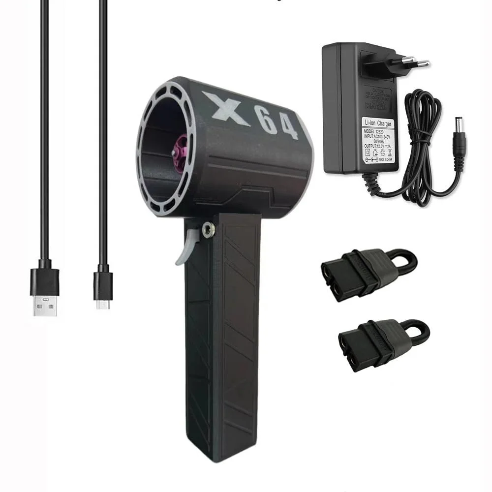 Електрична повітродувка 150 000 об/хв з акумулятором 8000 мАг та безщітковим двигуном Turbo Jet Blower, фото №1 Електрична повітродувка 150 000 об/хв з акумулятором 8000 мАг та безщітковим двигуном Turbo Jet Blower, фото №1