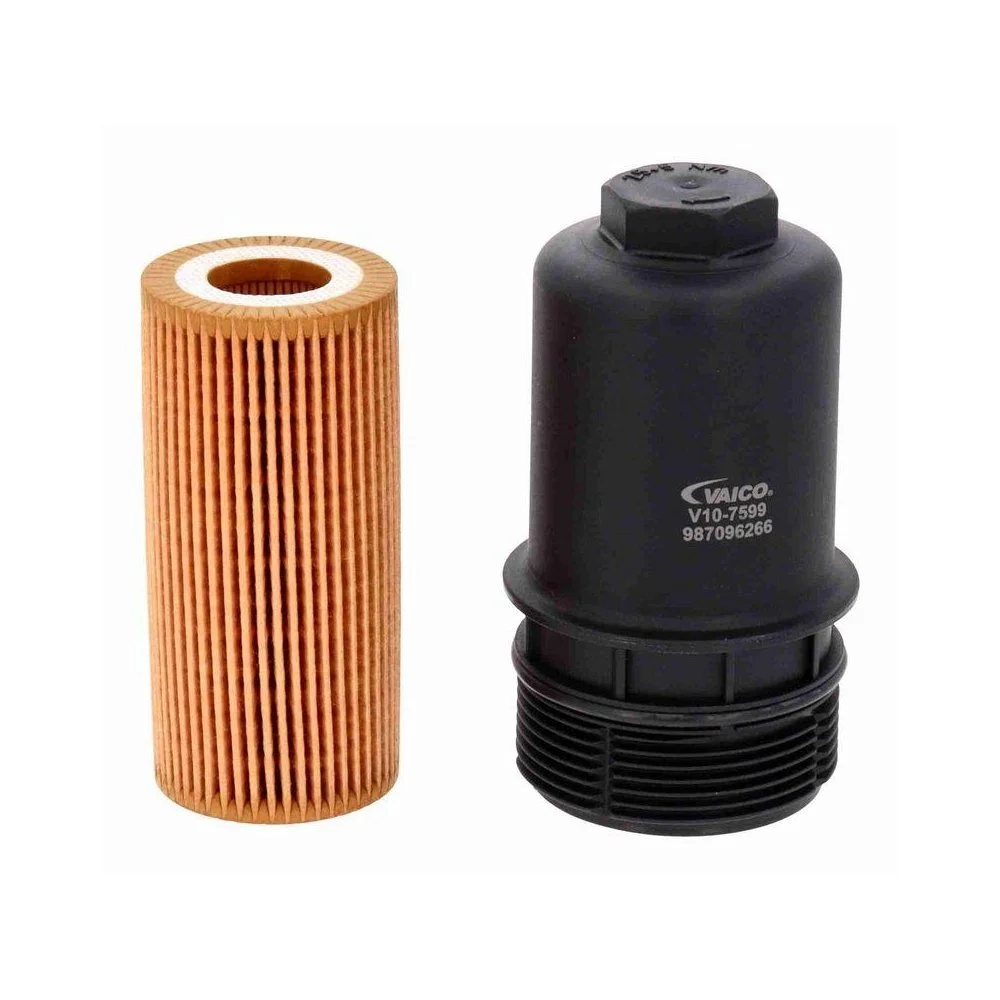 Крышка корпуса масляного фильтра VAICO Green Mobility Parts V10-7599 для AUDI VW, фото №1