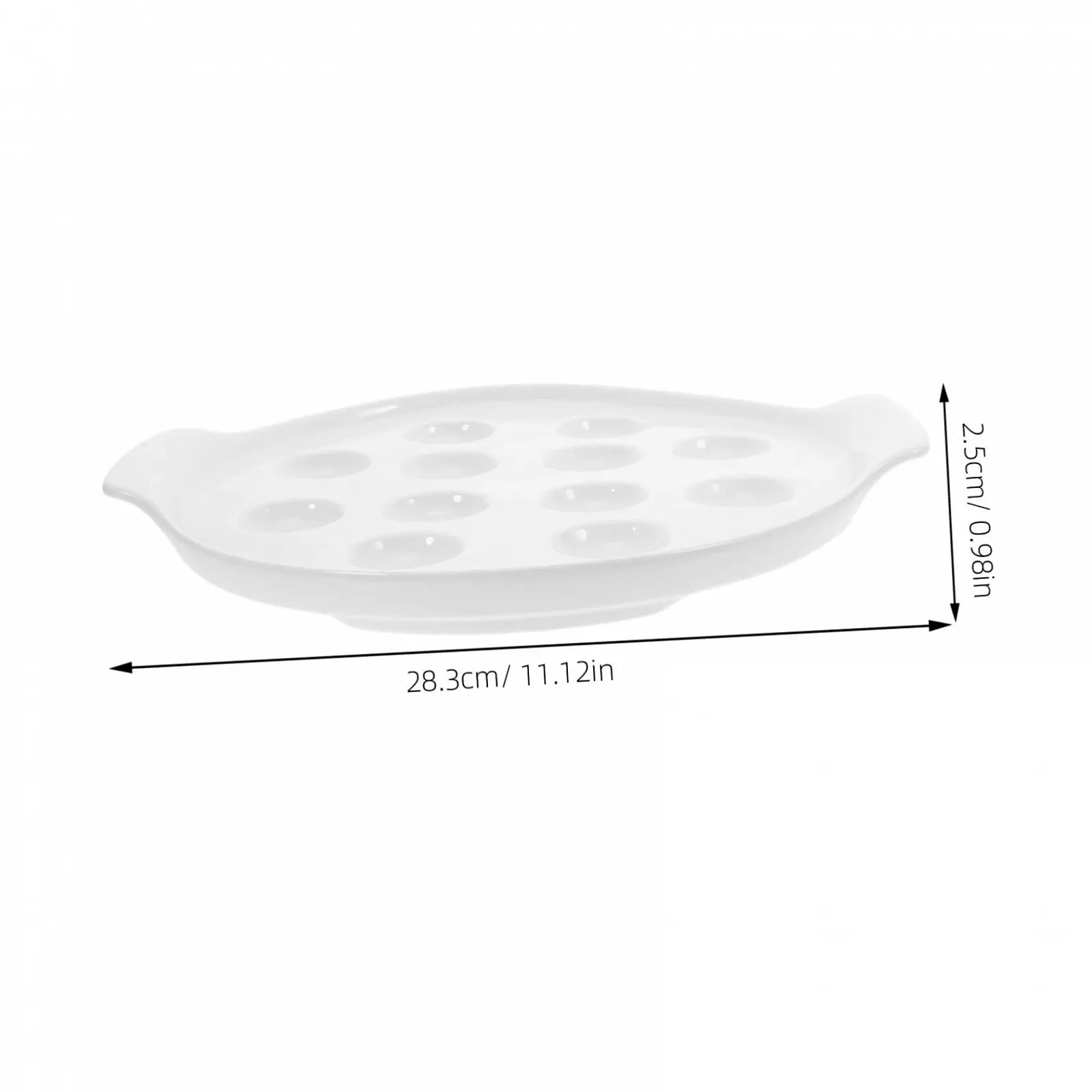 Форма для запекания улиток LABRIMP керамическая с порционными углублениями и ручками жаропрочная французский дизайн, фото №2