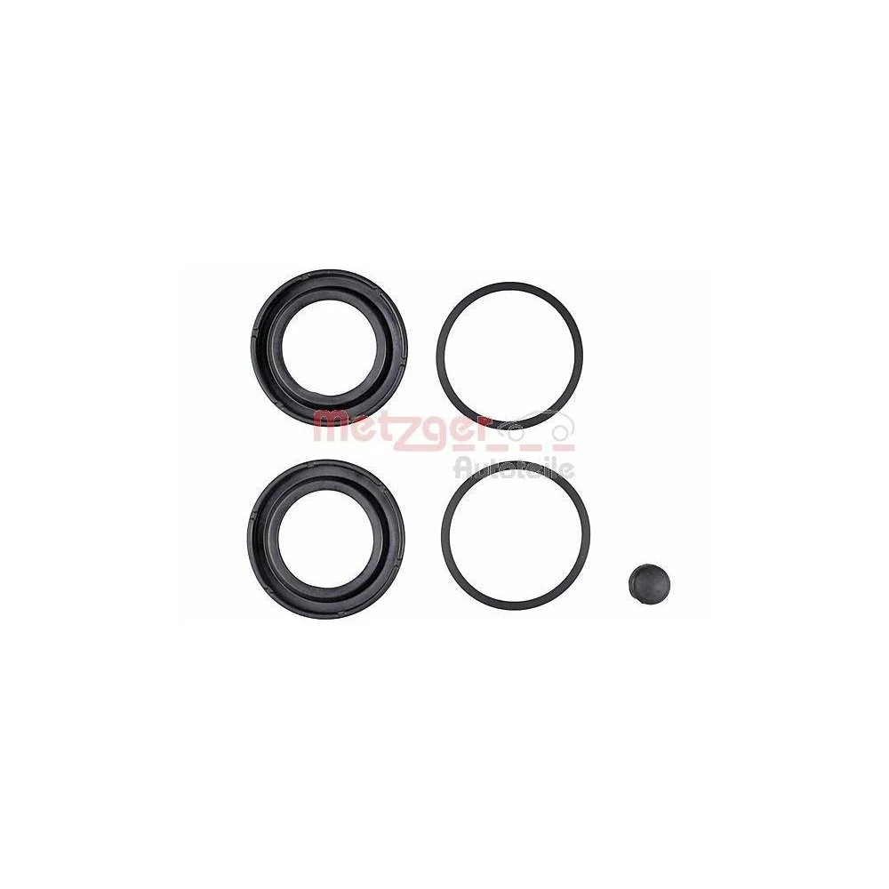 Ремкомплект, гальмівний супорт METZGER 114-0175, задня вісь, фото №1