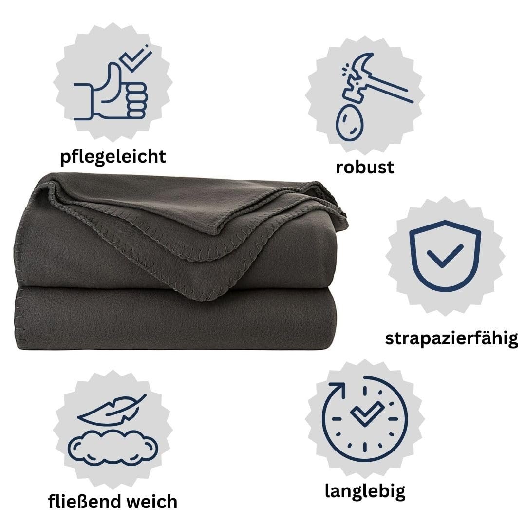 Плед Tarrington House Флісовий 150 x 200 см Ягідний, фото №4 Плед Tarrington House Флісовий 150 x 200 см Ягідний, фото №4