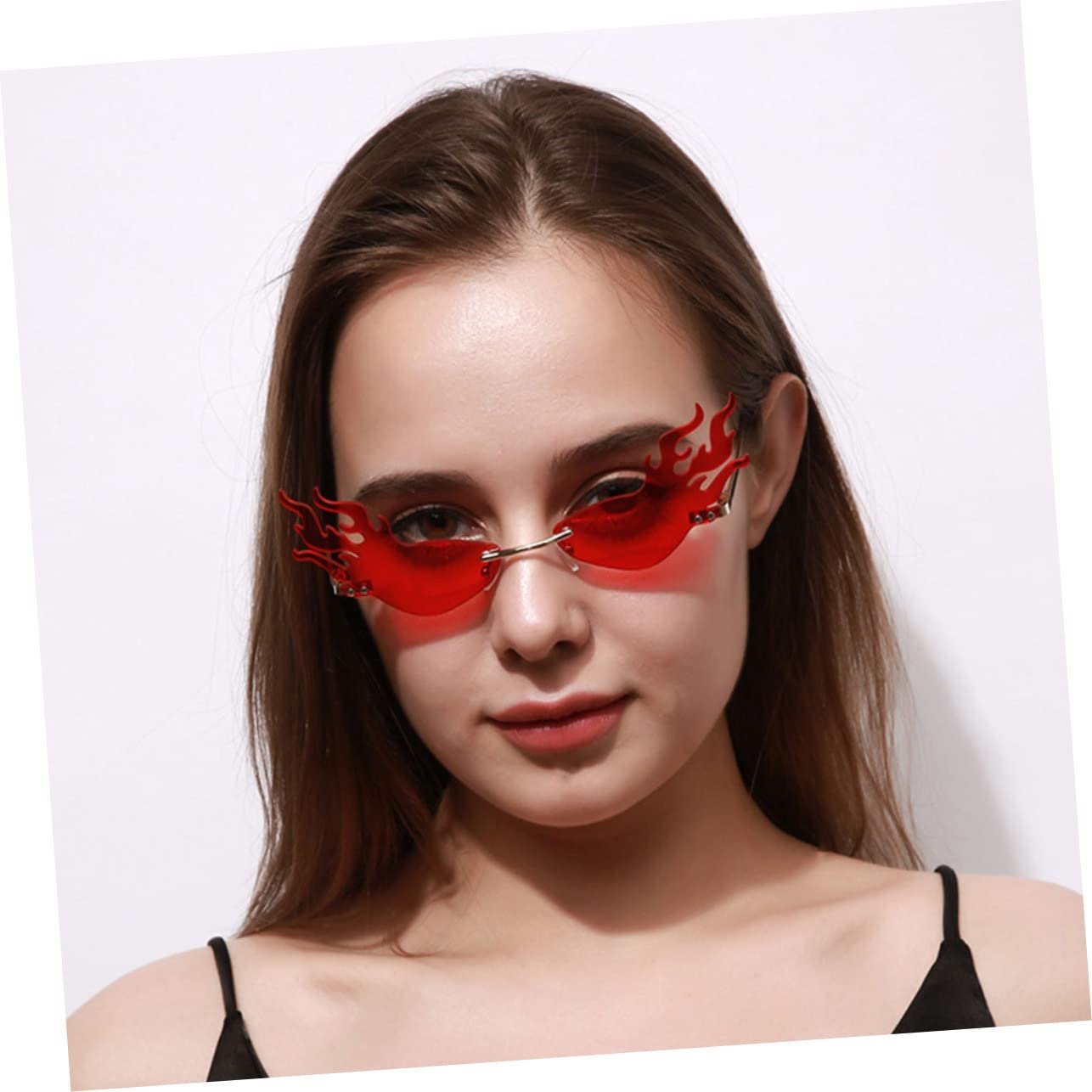 Сонцезахисні окуляри Без рамки PACKOVE Модні окуляри для жінок, 8 шт,, фото №7