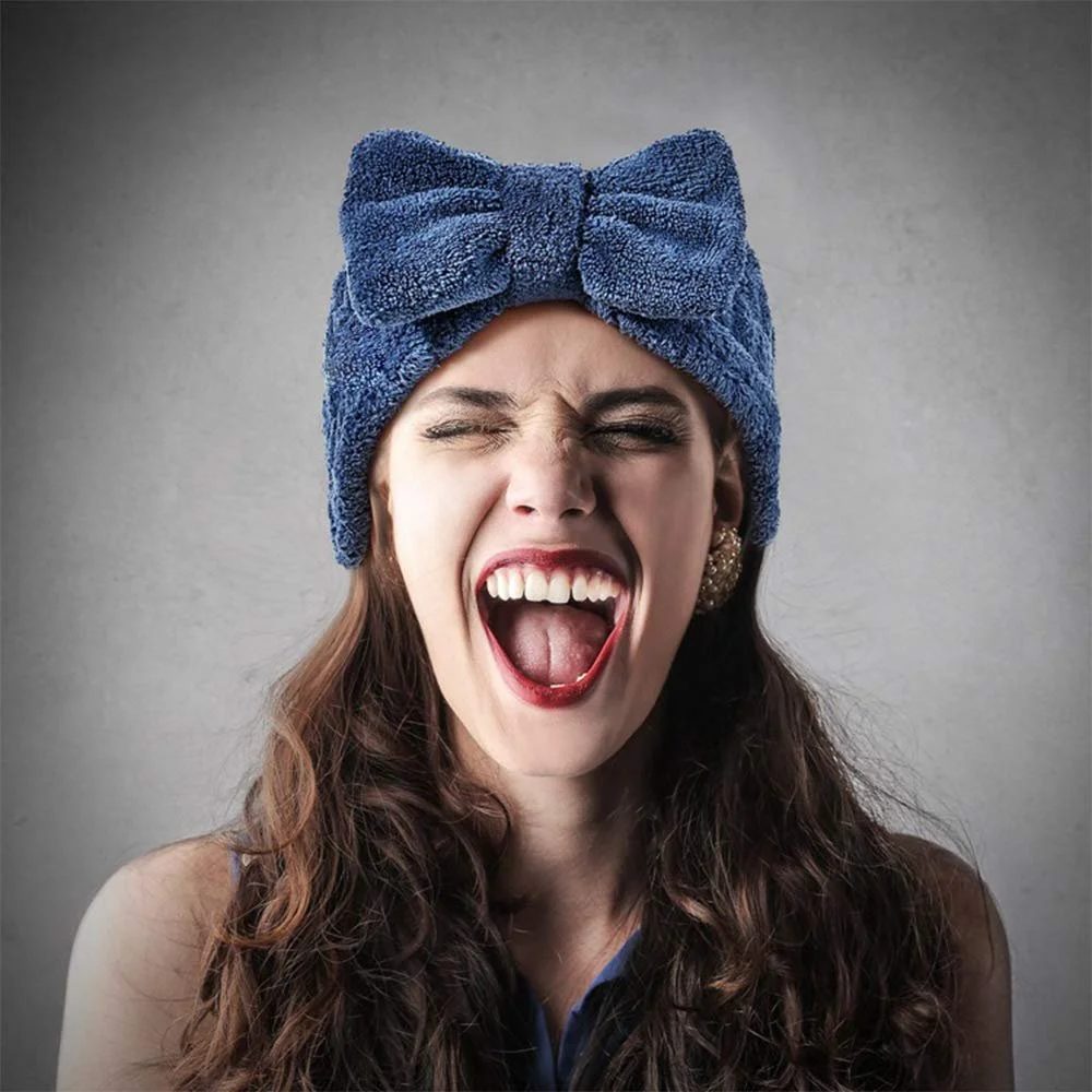 Пов'язка на голову ZOCONE з бантом для макіяжу, фото №6