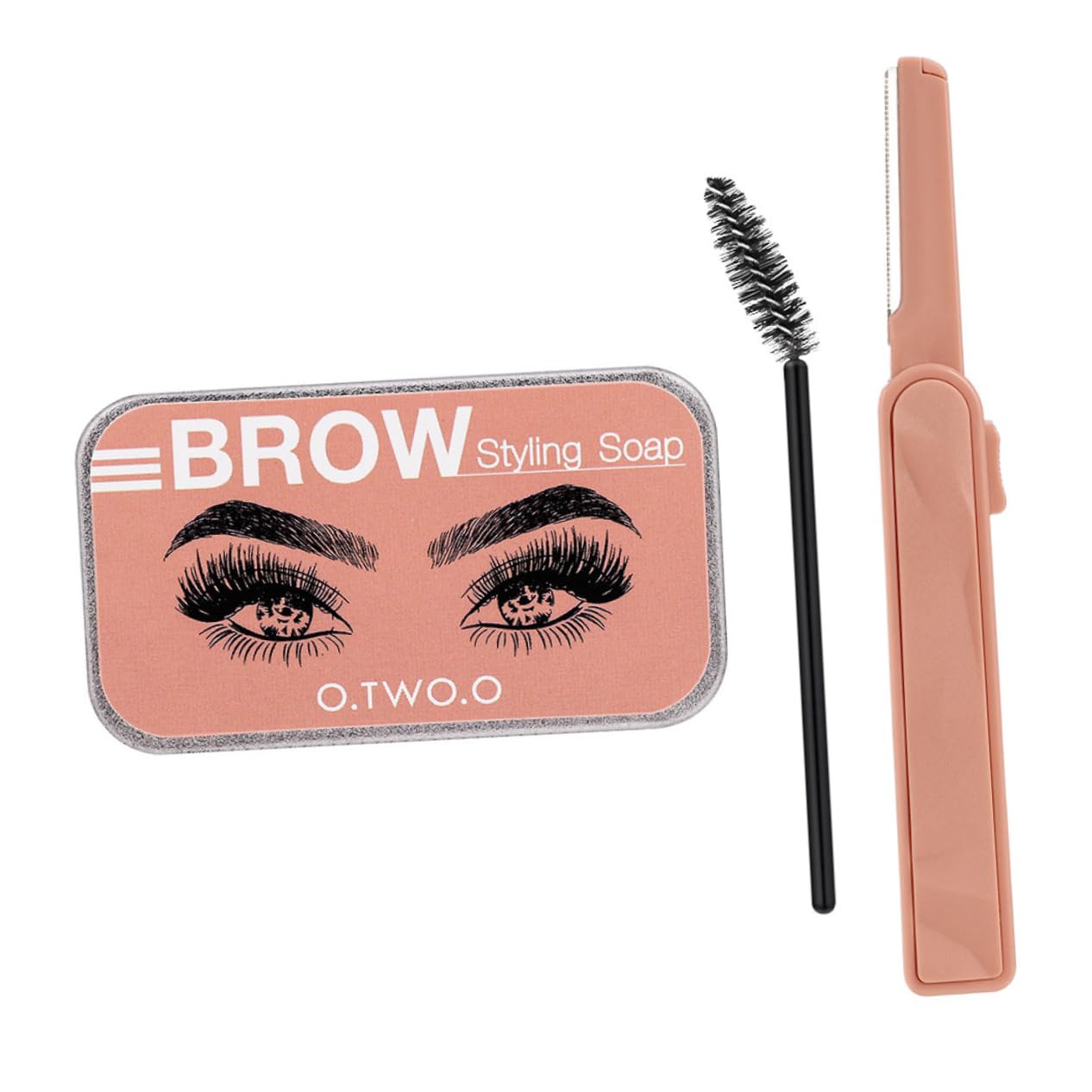 Крем Beavorty 3 х для брів Помада для зміцнення брів Набір для формування брів Віск Гель для вій 3D Кліпси, фото №1