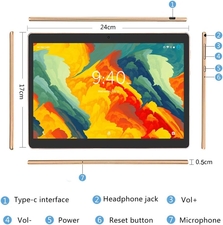 Планшет 10" Beista K107 4/64GB 4G 2-SIM 4 ядра Android 9 5000 mAh, фото №3 Планшет 10" Beista K107 4/64GB 4G 2-SIM 4 ядра Android 9 5000 mAh, фото №3